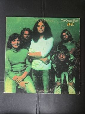 Vintage⭐️The Guess Who #10 Vinyl Record Album - Green Cover⭐️